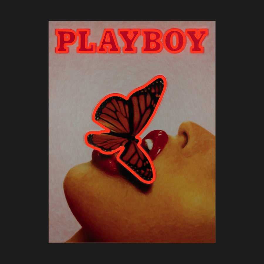 Playboy X Locomocean - Butterfly Cover (LED Neon)
