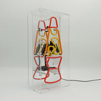 'Lava Lamp' Glass neon Sign - Locomocean Ltd