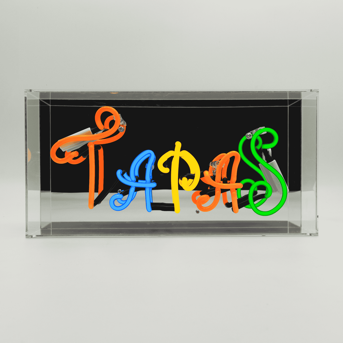 'Tapas' Glass neon Sign - Locomocean Ltd
