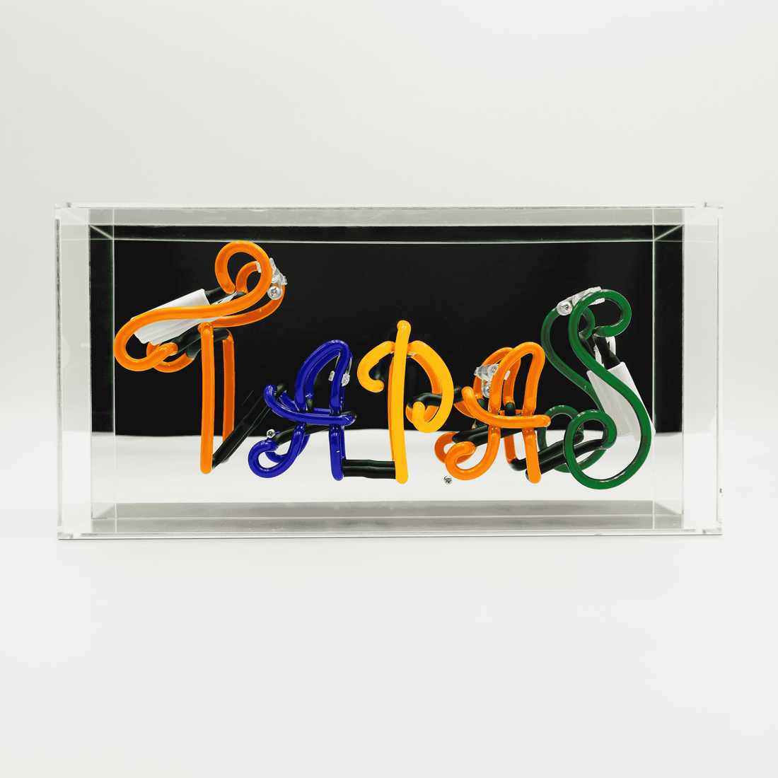 'Tapas' Glass neon Sign - Locomocean Ltd
