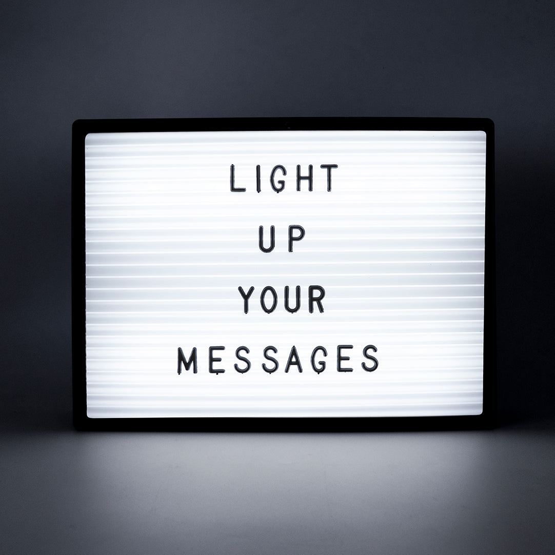 Light up Letter board - Locomocean Ltd