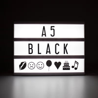 Black Extra Letter Pack - Locomocean Ltd