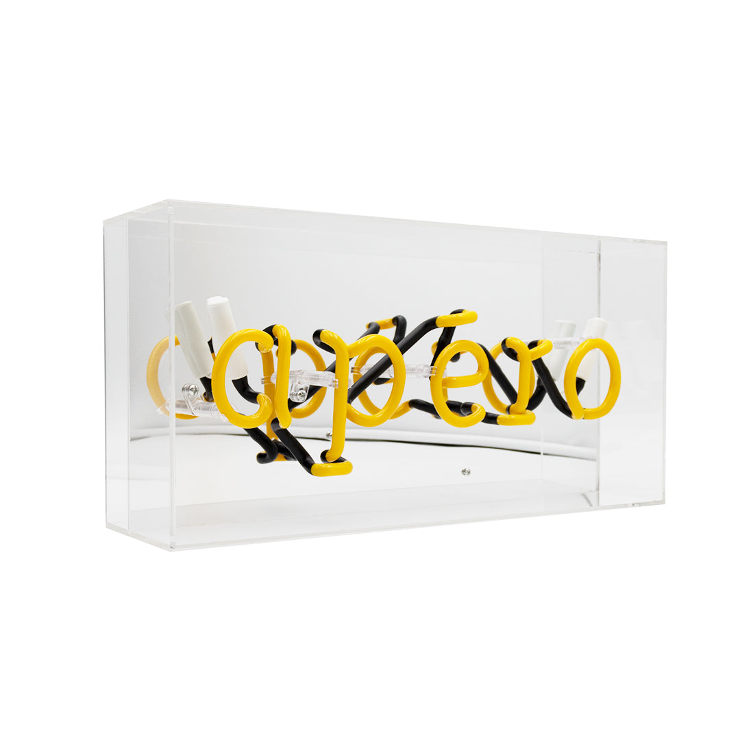 'Apéro' Glass Neon Sign - Locomocean Ltd