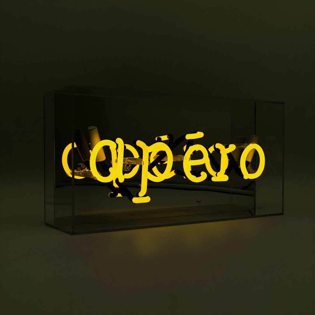 'Apéro' Glass Neon Sign - Locomocean Ltd