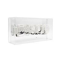 Purple 'Disco' Acrylic Box Neon Light - Locomocean Ltd