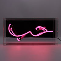'HUB (Love in Arabic)' Glass Neon Sign - Locomocean Ltd