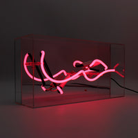 'HUB (Love in Arabic)' Glass Neon Sign - Locomocean Ltd