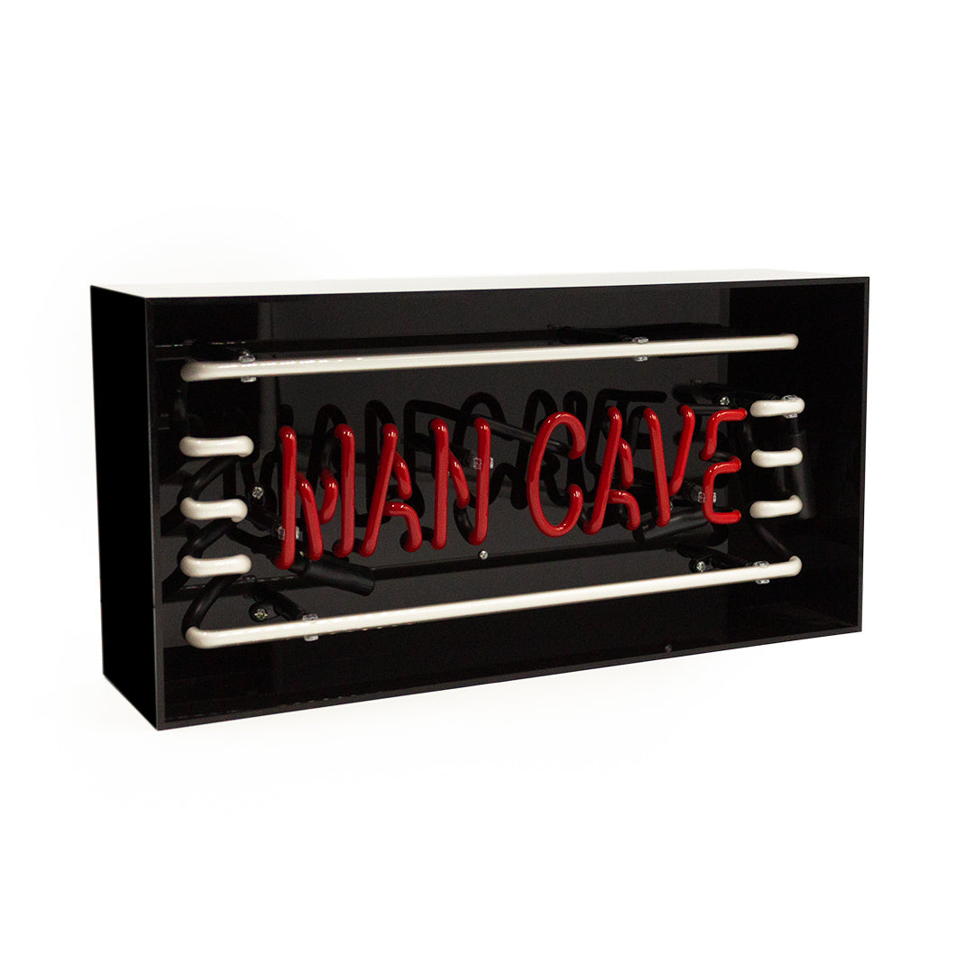 'Man Cave' Acrylic Box Neon Light - Locomocean Ltd