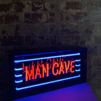 'Man Cave' Acrylic Box Neon Light - Locomocean Ltd