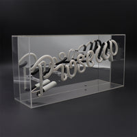'Prosecco' Acrylic Box Neon Light - Locomocean Ltd
