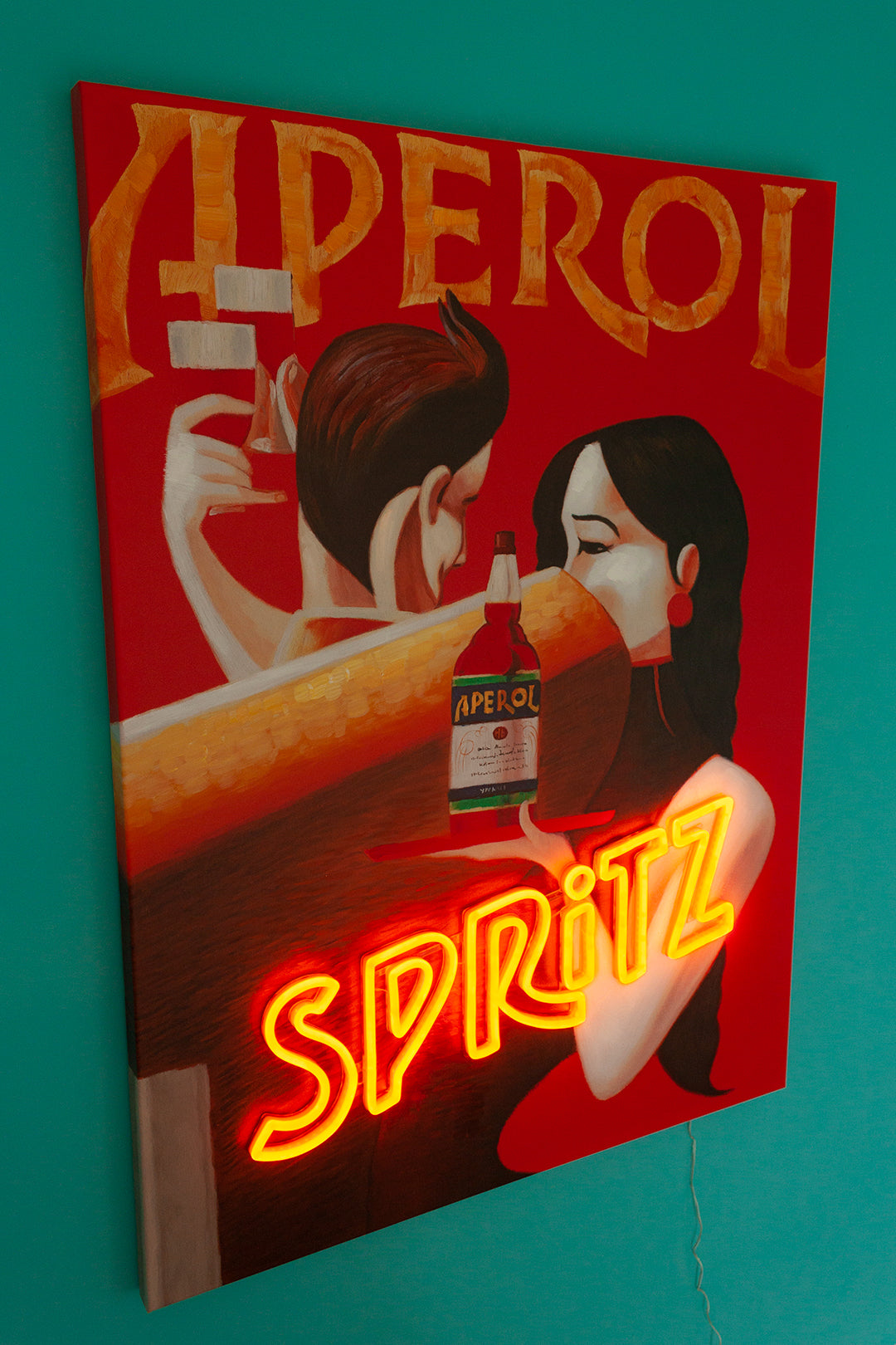 Wall Painting (LED Neon) - Spritz - Locomocean Ltd