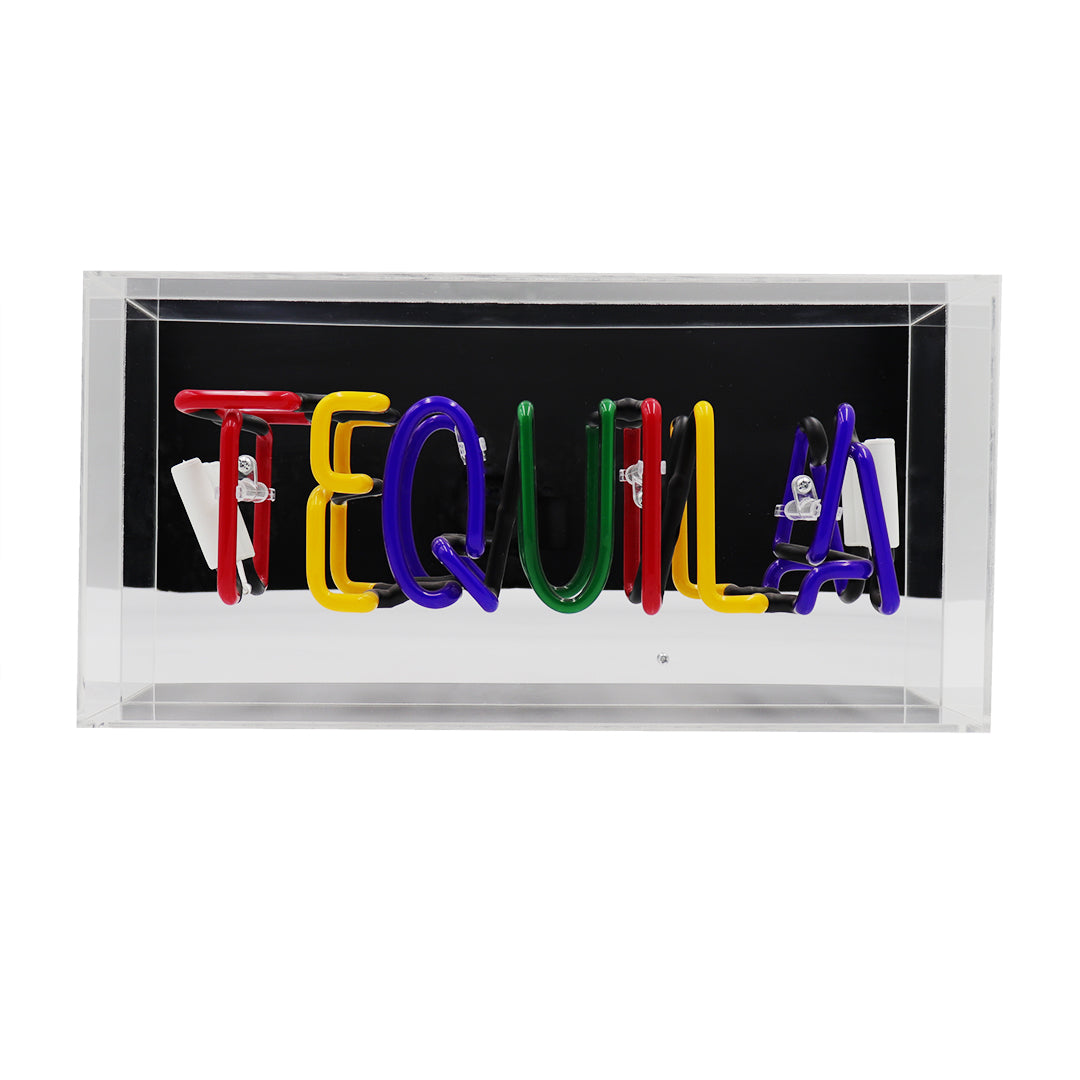 'Tequila' Glass Neon Sign - Locomocean Ltd