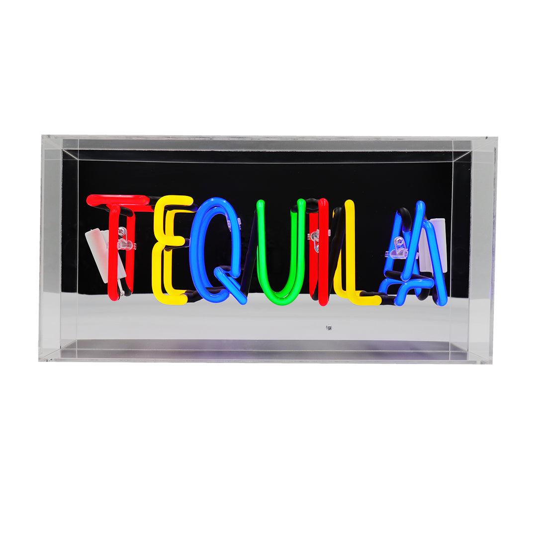 'Tequila' Glass Neon Sign - Locomocean Ltd