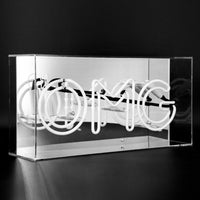 'OMG' Acrylic Box Neon Light - Pink - Locomocean Ltd