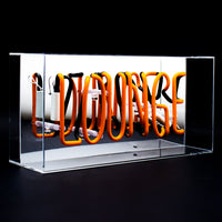 'Lounge' Acrylic Box Neon Light - Locomocean Ltd