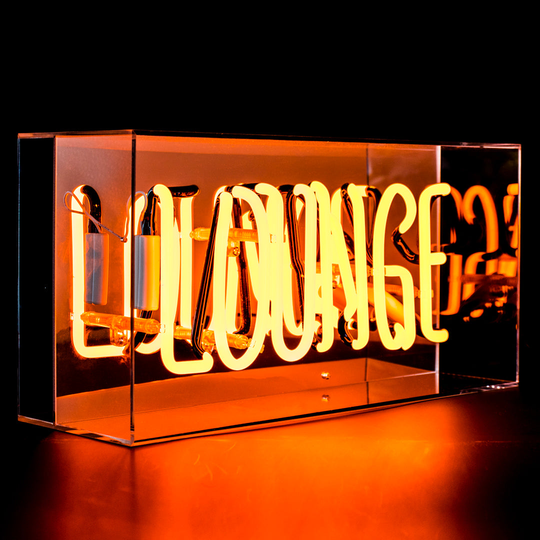 Custom shop neon box