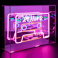 'Cassette' Acrylic Box Neon Light - Locomocean Ltd