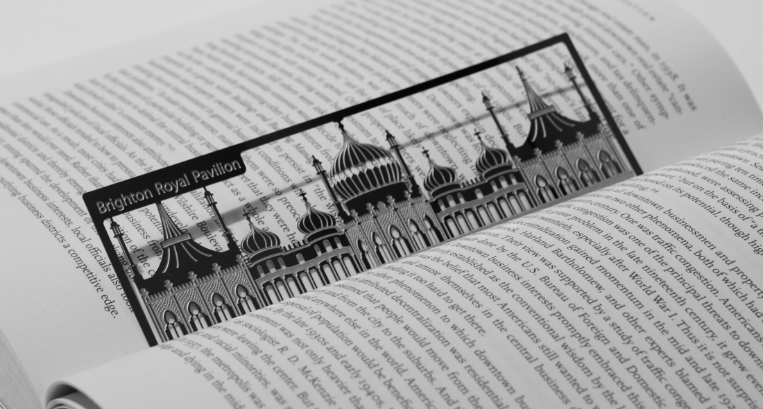Brighton Pavillion - Stainless Steel Bookmark - Locomocean Ltd