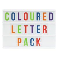 Coloured Extra Letter Pack - Locomocean Ltd