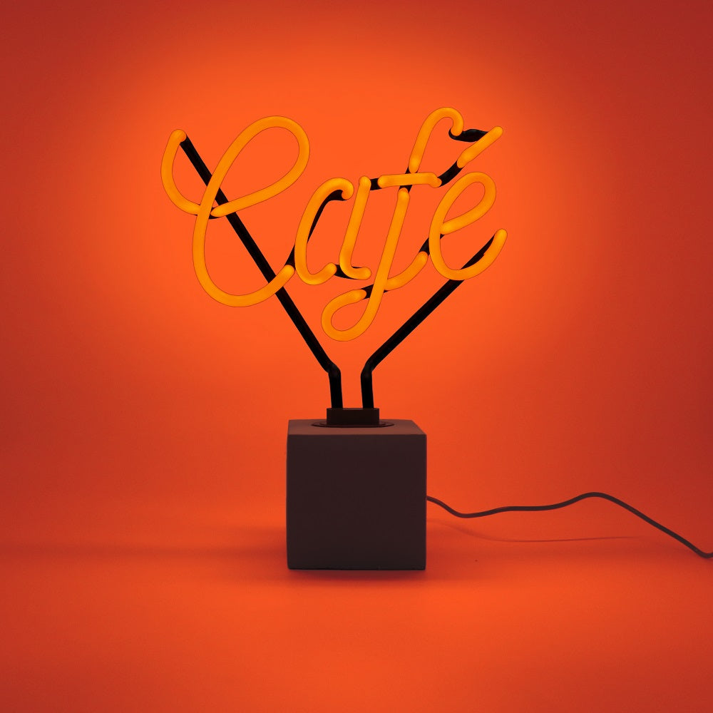 Neon 'Café' Sign - Locomocean Ltd
