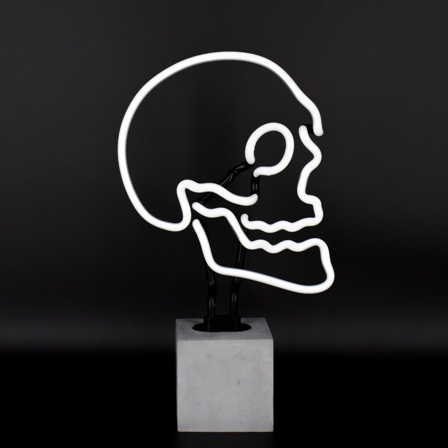 Neon 'Skull' Sign - Locomocean Ltd