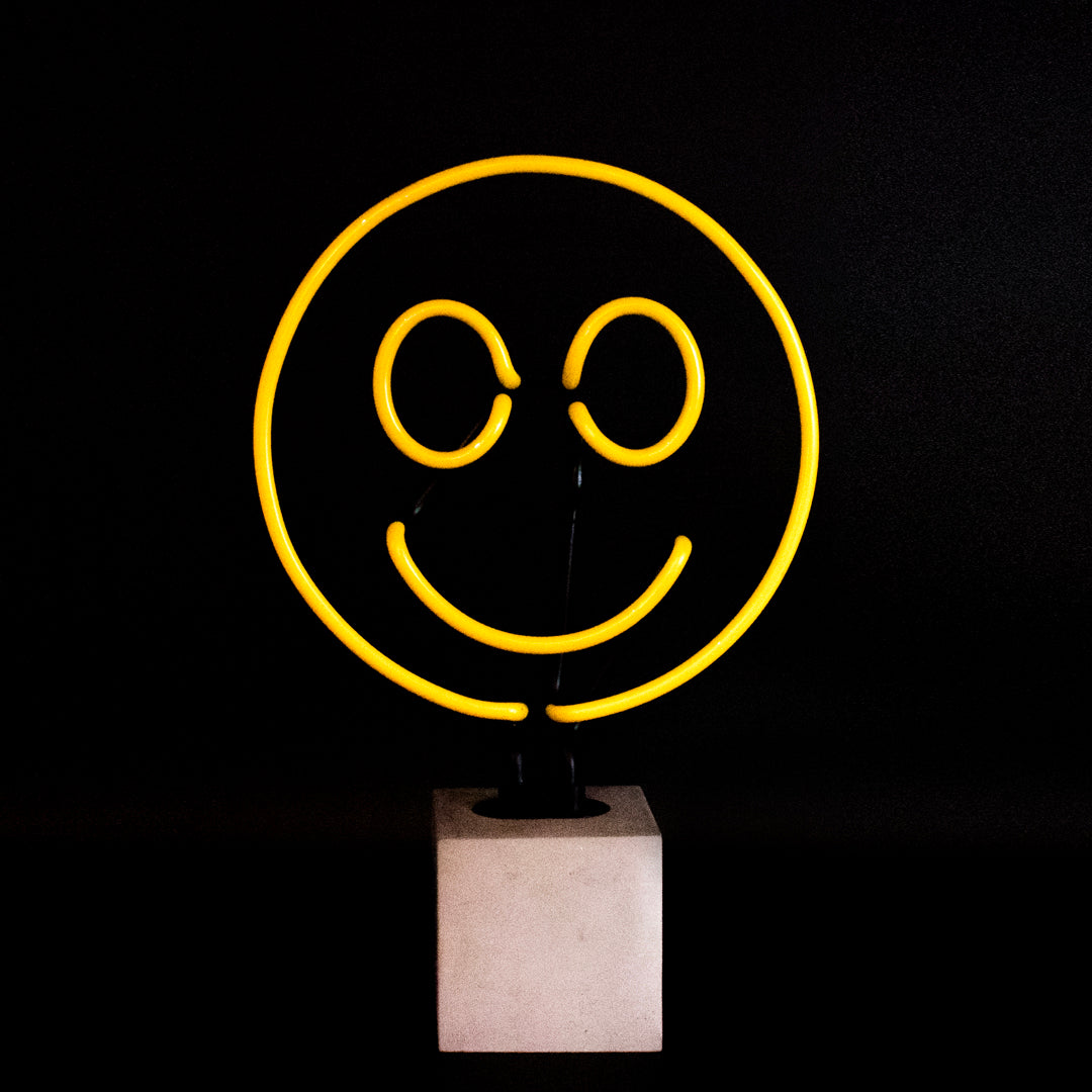 Neon 'Smiley' Sign - Locomocean Ltd