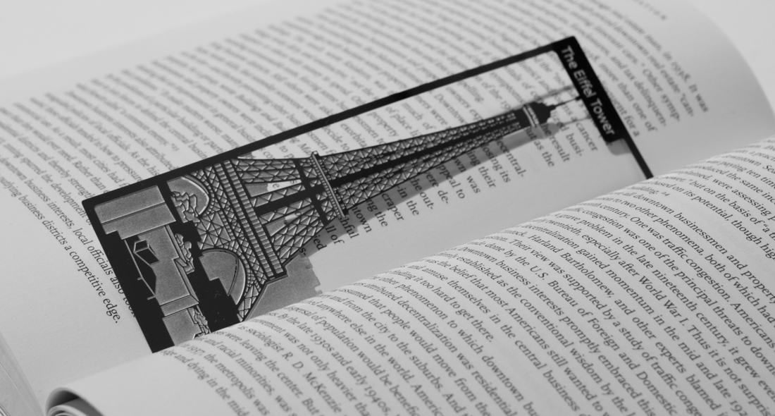 Eiffel Tower - Stainless Steel Bookmark - Locomocean Ltd