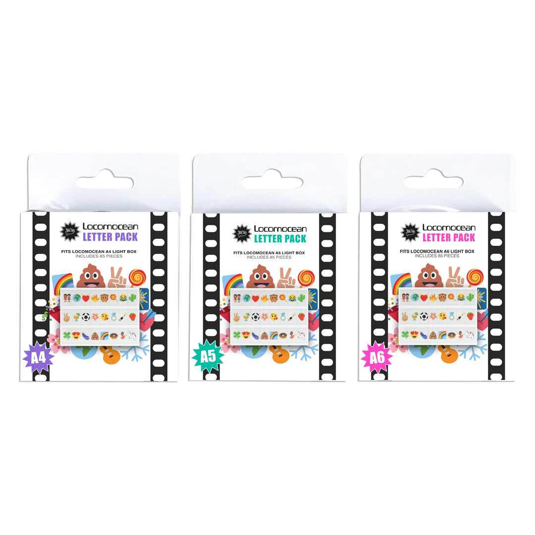 Emoji Symbols Extra Letter Pack - Locomocean Ltd