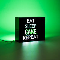 'Game Repeat' Mini Acrylic Box LED - Locomocean Ltd