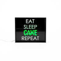 'Game Repeat' Mini Acrylic Box LED - Locomocean Ltd