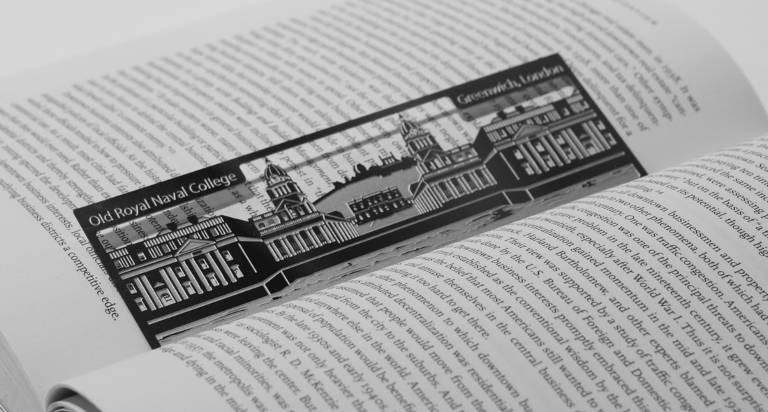 Old Royal Naval College - Stainless Steel Bookmark - Locomocean Ltd