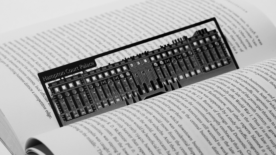 Hampton Court Palace - Stainless Steel Bookmark - Locomocean Ltd