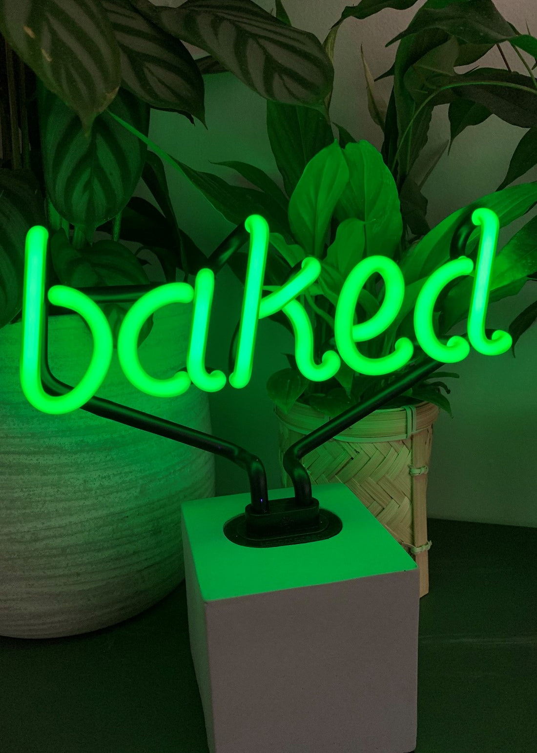 Neon 'Baked' Sign - Locomocean Ltd