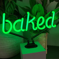 Neon 'Baked' Sign - Locomocean Ltd