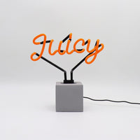 Neon 'Juicy' Sign - Coming Soon - Locomocean Ltd