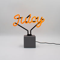 Neon 'Juicy' Sign - Coming Soon - Locomocean Ltd