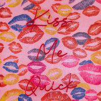 'Kiss Me Quick' Wall Artwork - LED Neon - Locomocean Ltd