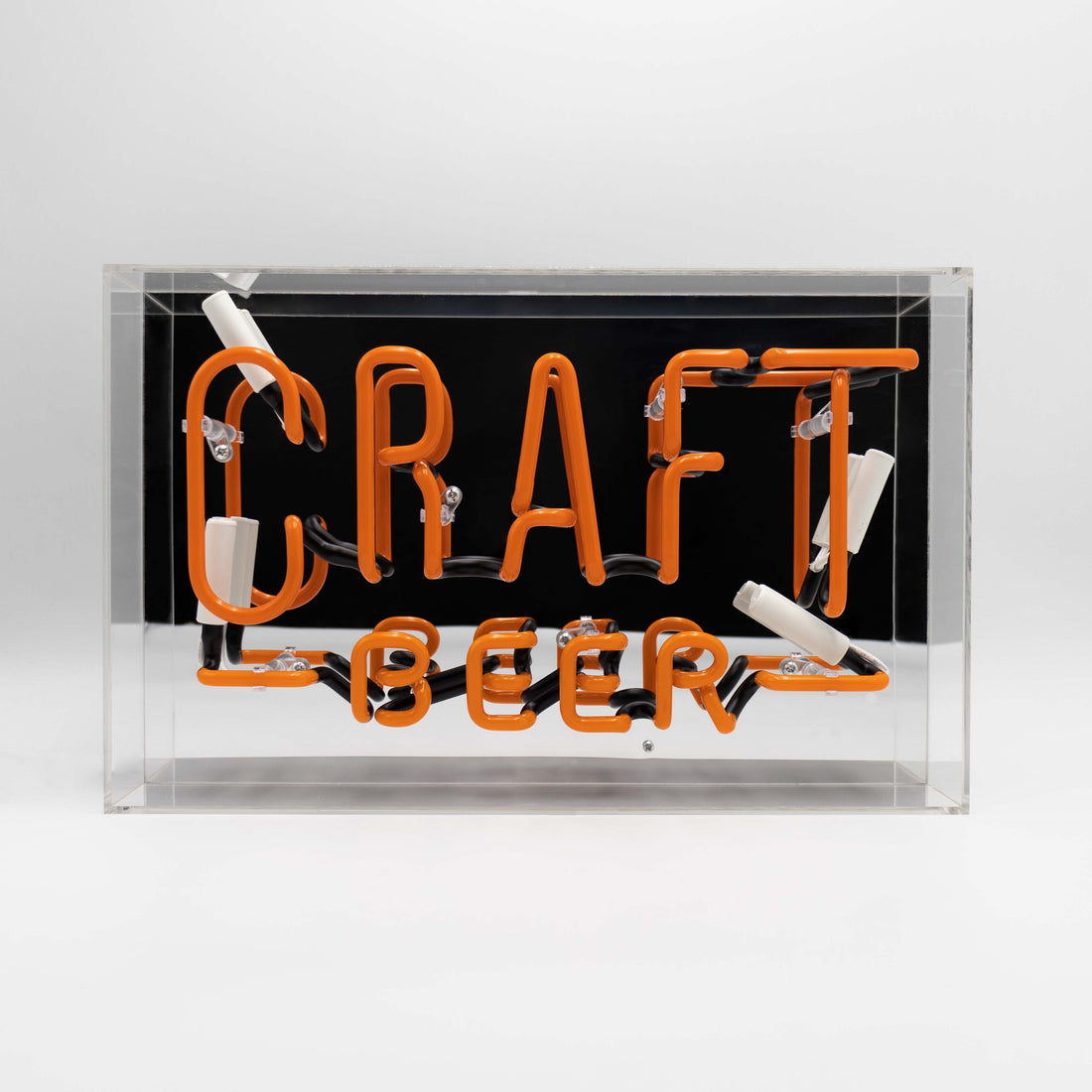 'Craft Beer' Large Glass Neon Sign - Locomocean Ltd