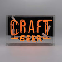 'Craft Beer' Large Glass Neon Sign - Locomocean Ltd