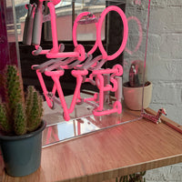'Love' Acrylic Box Neon Light - Locomocean Ltd