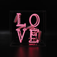 'Love' Glass Neon Sign - Locomocean Ltd