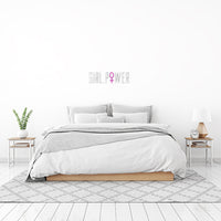 'Girl Power' Warm White Neon LED Wall Mountable Sign - Locomocean Ltd