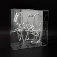 'Love' Acrylic Box Neon Light - Locomocean Ltd