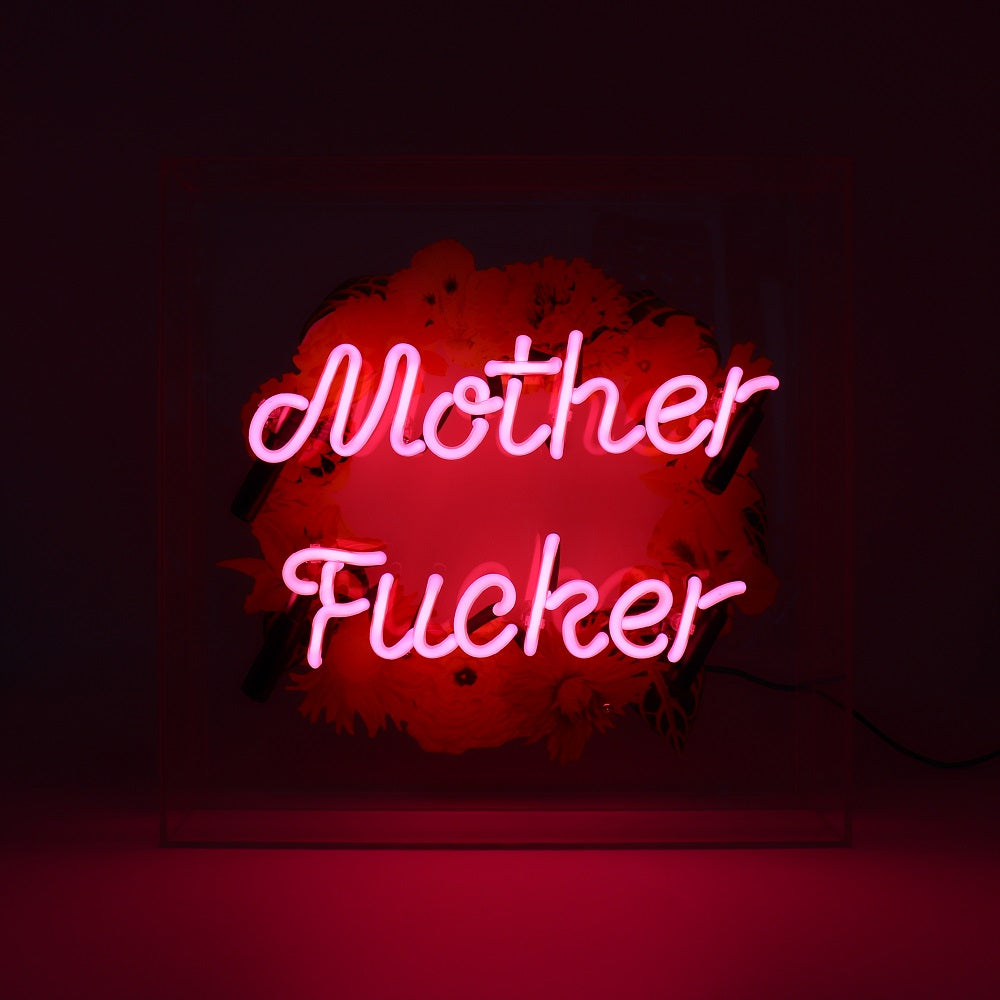 'Mother F*cker' Large Glass Neon Sign - Coming Soon! - Locomocean Ltd