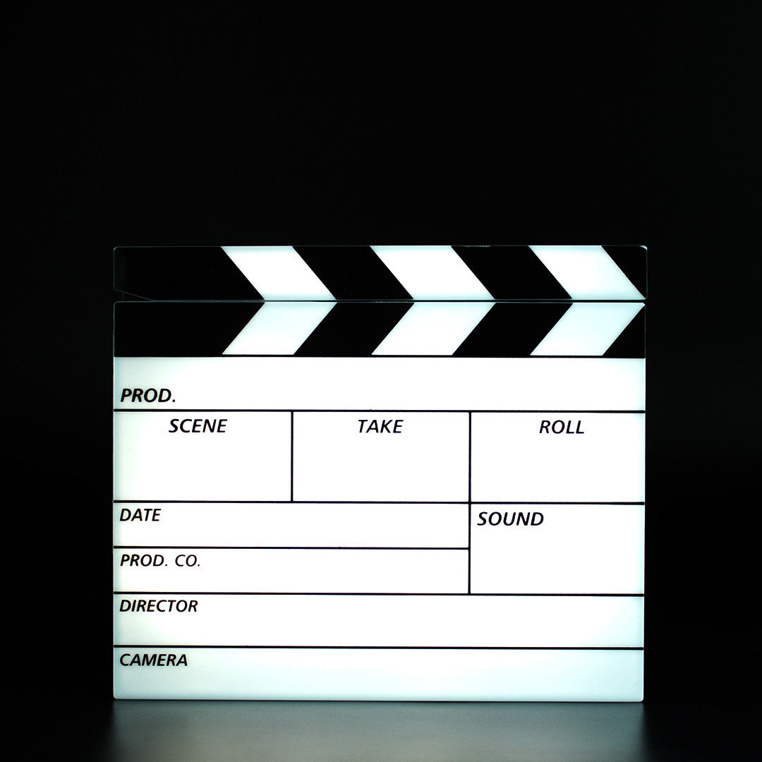 Mini Film Clapper Board Lightbox - Locomocean Ltd