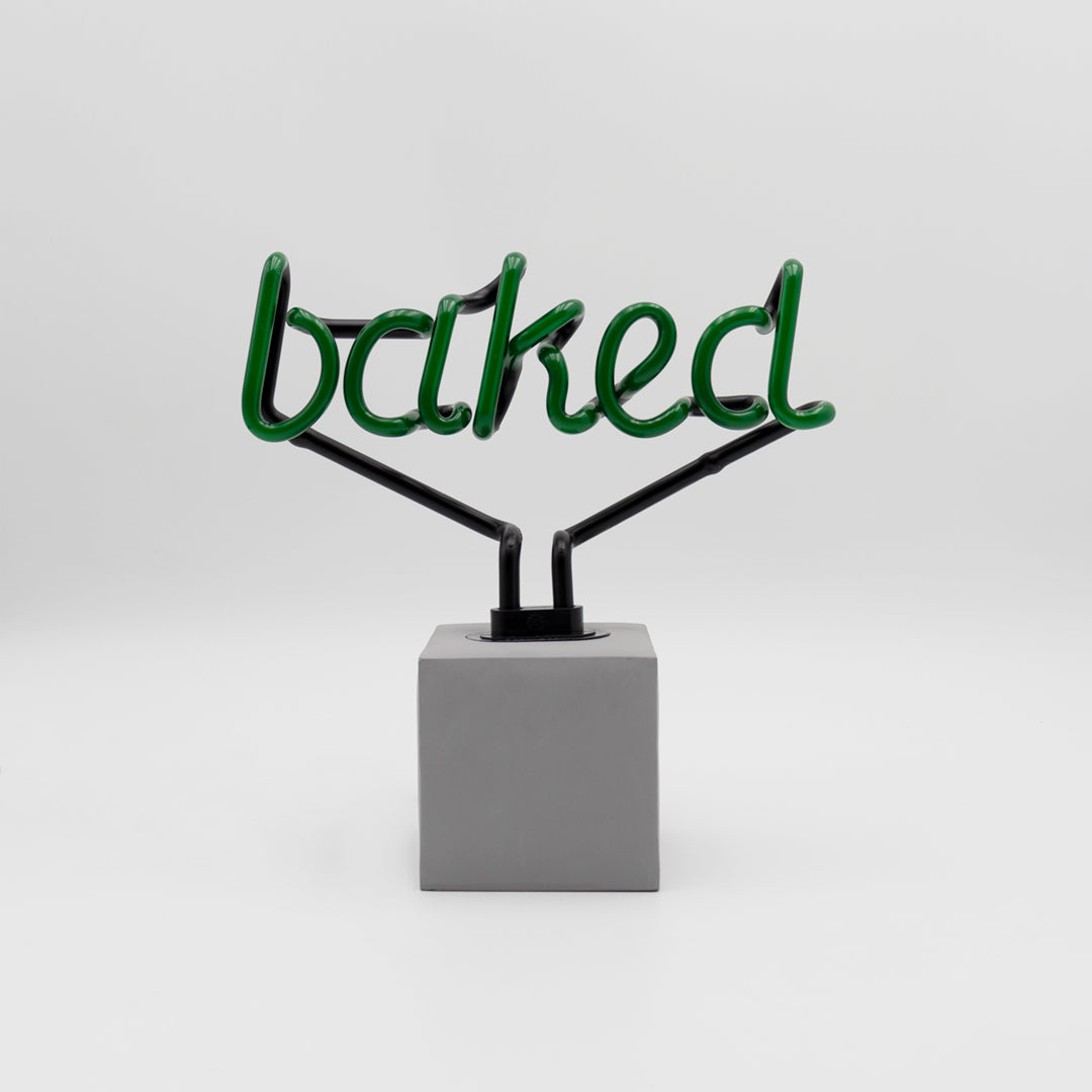 Neon 'Baked' Sign - Locomocean Ltd