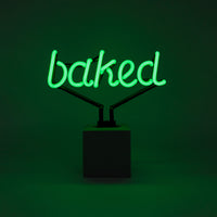 Neon 'Baked' Sign - Locomocean Ltd
