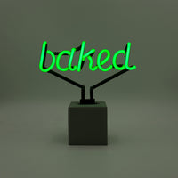 Neon 'Baked' Sign - Locomocean Ltd