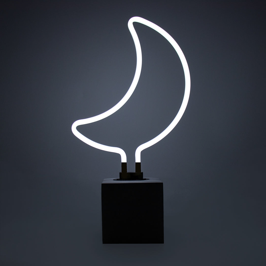 Neon 'Moon' Sign - Locomocean Ltd