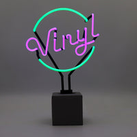 Neon 'Vinyl' Sign - Locomocean Ltd